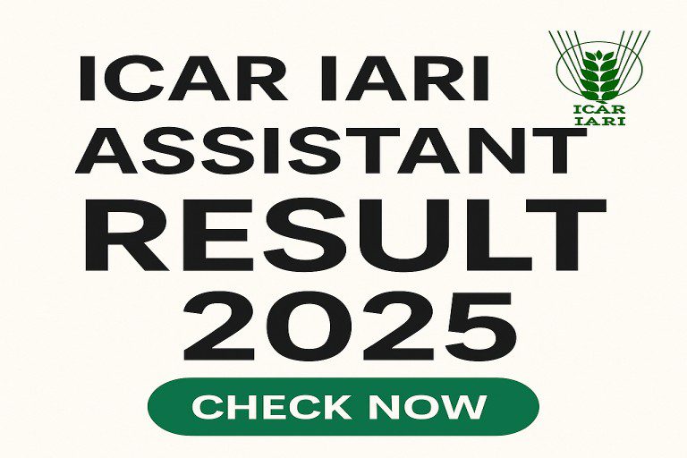 ICAR IARI Assistant Result 2025