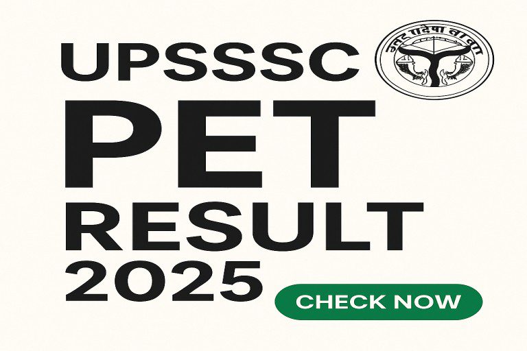 UPSSSC PET Result 2025