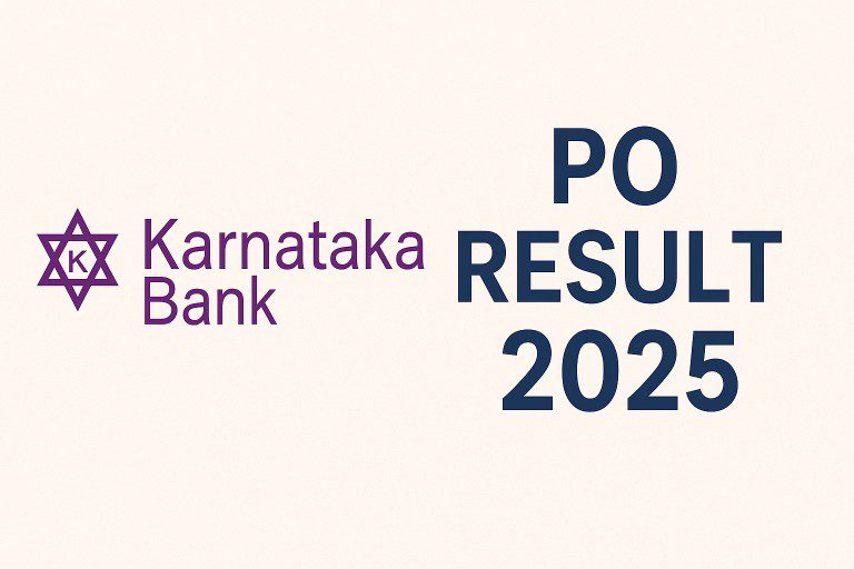 Karnataka Bank PO Result 2025