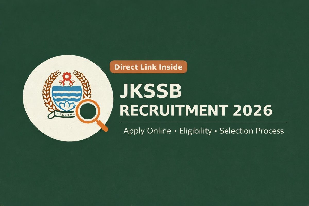JKSSB Recruitment 2026 Featured Image