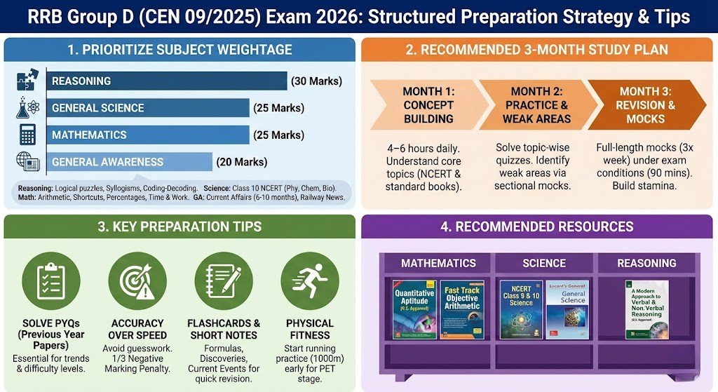 RRB Group D Recruitment 2026 Preparation Strategy