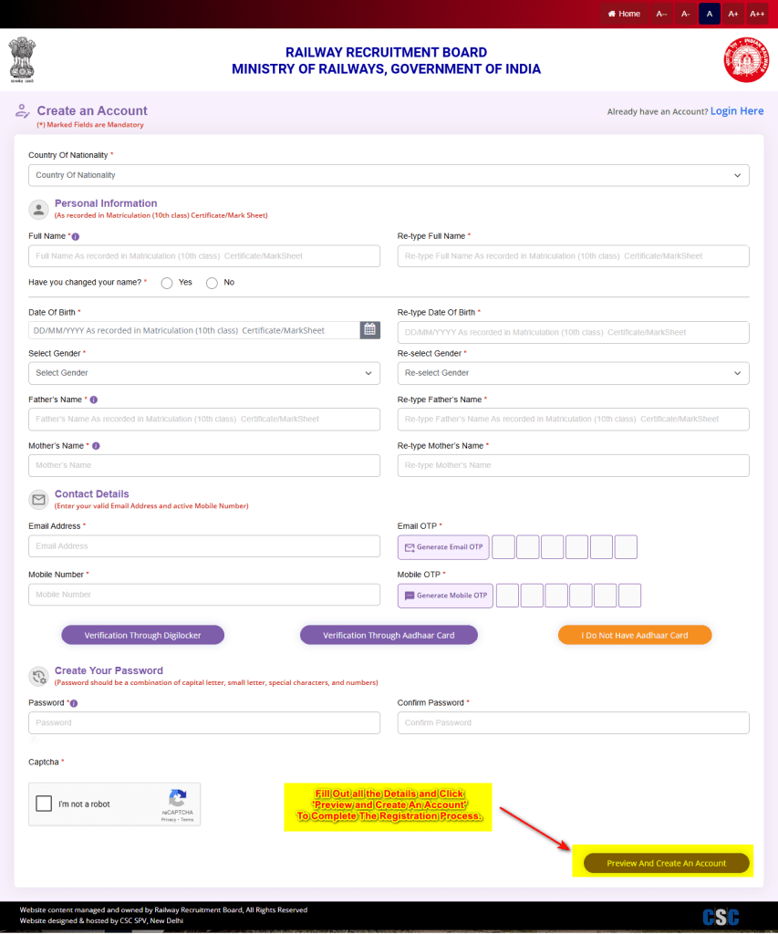 RRB Ministerial and Isolated Categories Recruitment 2026